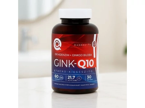 Fáradtság, szívgyengeség, szívelégtelenség ellen - GINK-Q10