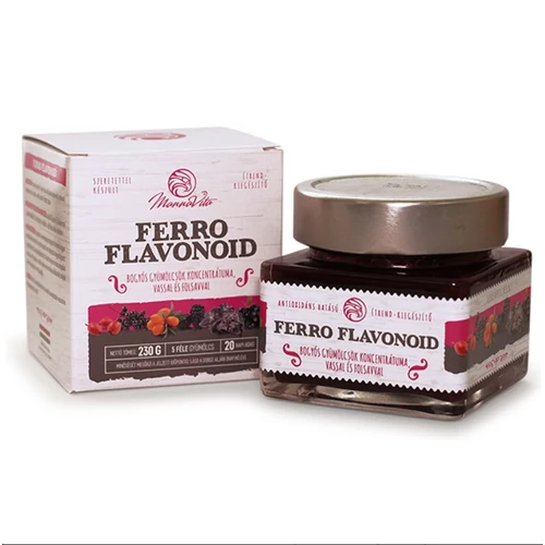 Mannavita ferro flavonoid lekvár, 230g