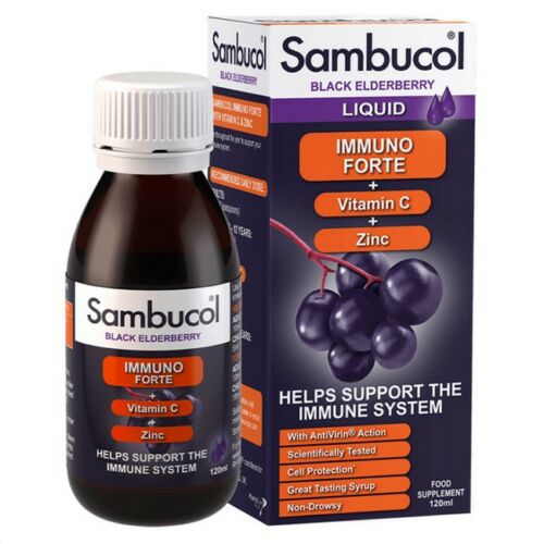 Sambucol fekete bodza immuno forte, 120ml