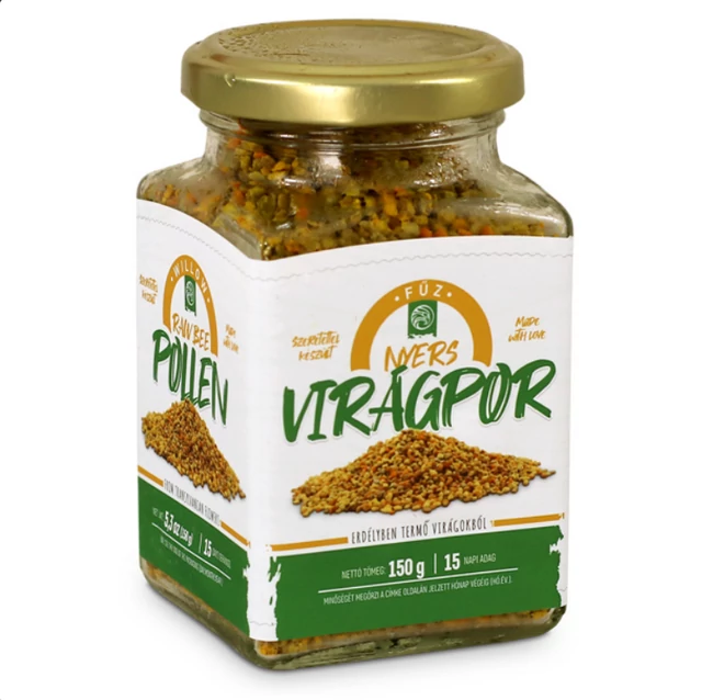 NYERS FŰZ VIRÁGPOR, 150G