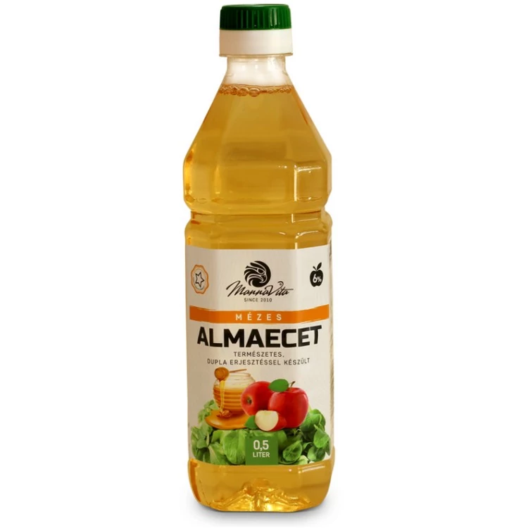 Almaecet dupla erjesztésű nyers mézzel, 500ml
